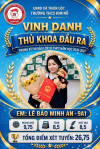 VINH DANH NHỮNG GƯƠNG MẶT XUẤT SẮC TRONG KỲ THI TUYỂN SINH VÀO LỚP 10 THPT