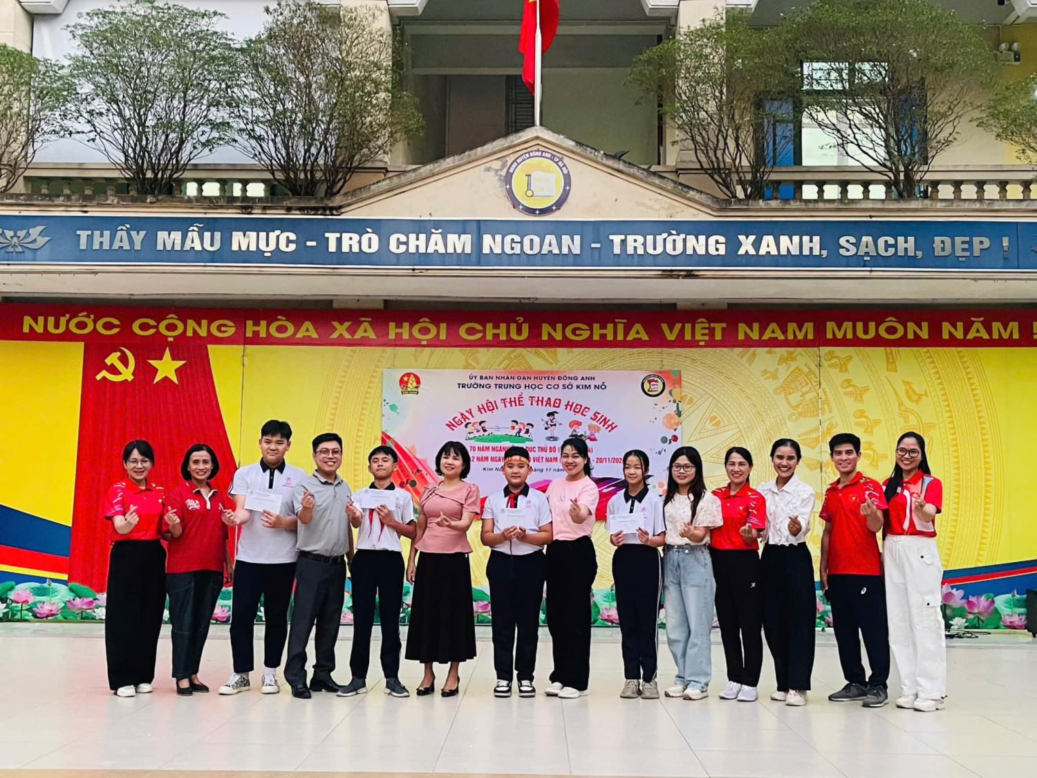 SÔI SỘNG, HẤP DẪN VÀ KỊCH TÍNH TRONG GIẢI KÉO CO NGÀY HỘI THỂ THAO HỌC SINH TRƯỜNG THCS KIM NỖ NĂM HỌC 2024 - 2025