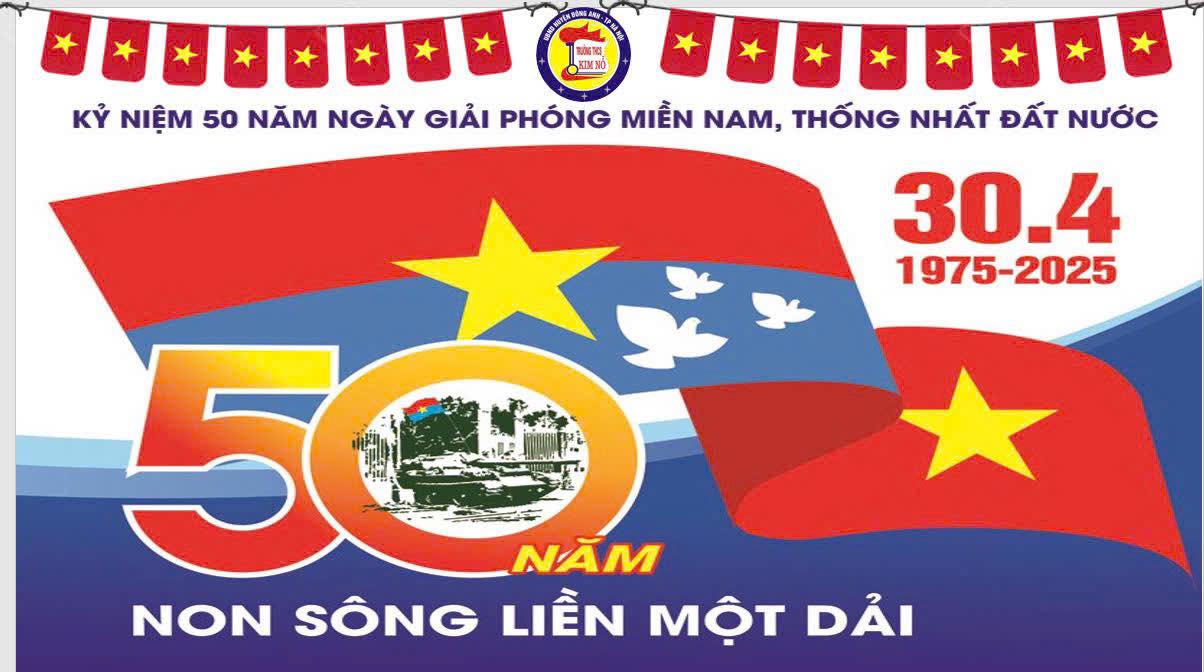 TRƯỜNG THCS KIM NỖ – HÒA MÌNH VÀO KHÔNG KHÍ NON SÔNG THỐNG NHẤT