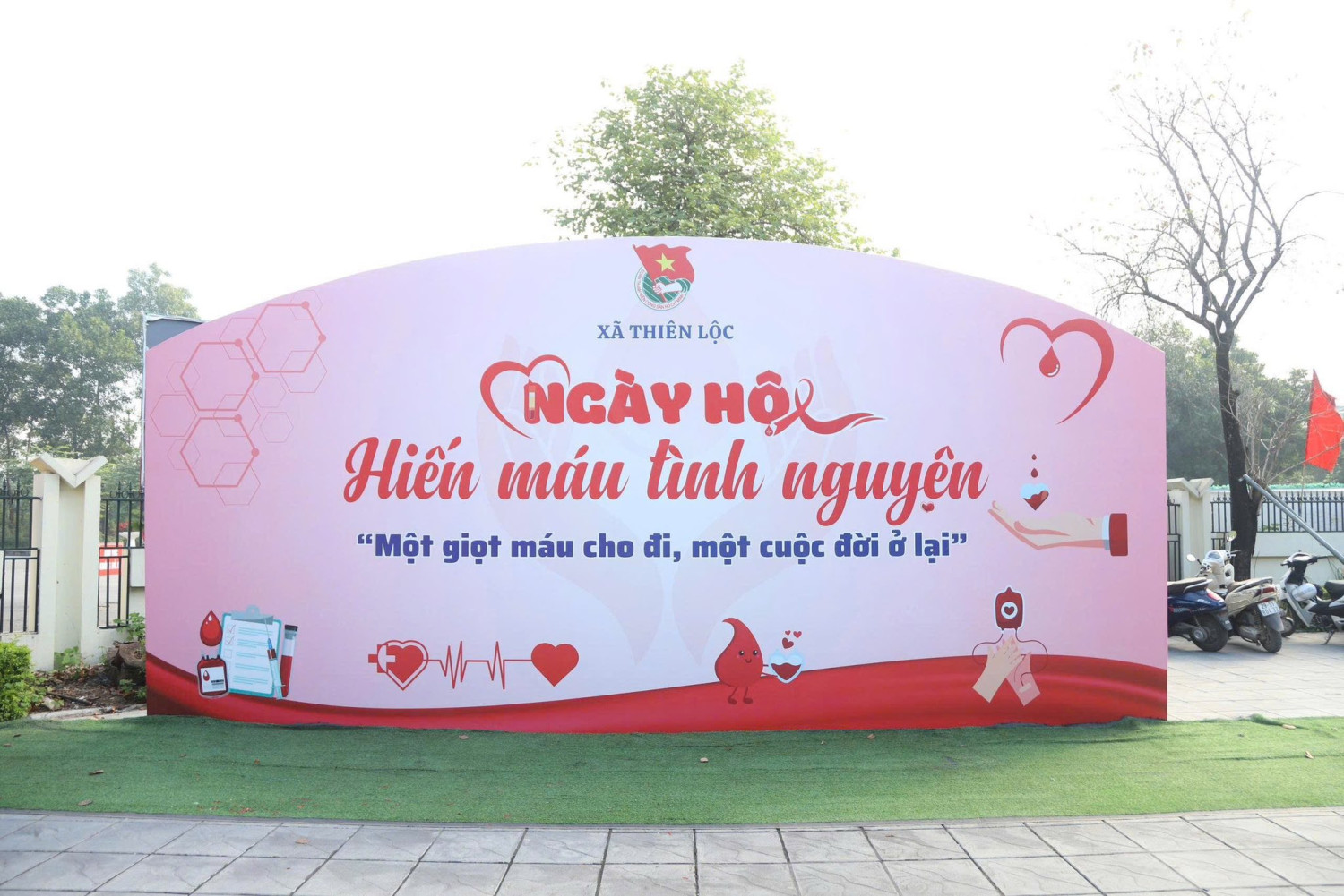TRƯỜNG THCS KIM NỖ HƯỞNG ỨNG NGÀY HỘI HIẾN MÁU TÌNH NGUYỆN NĂM 2025